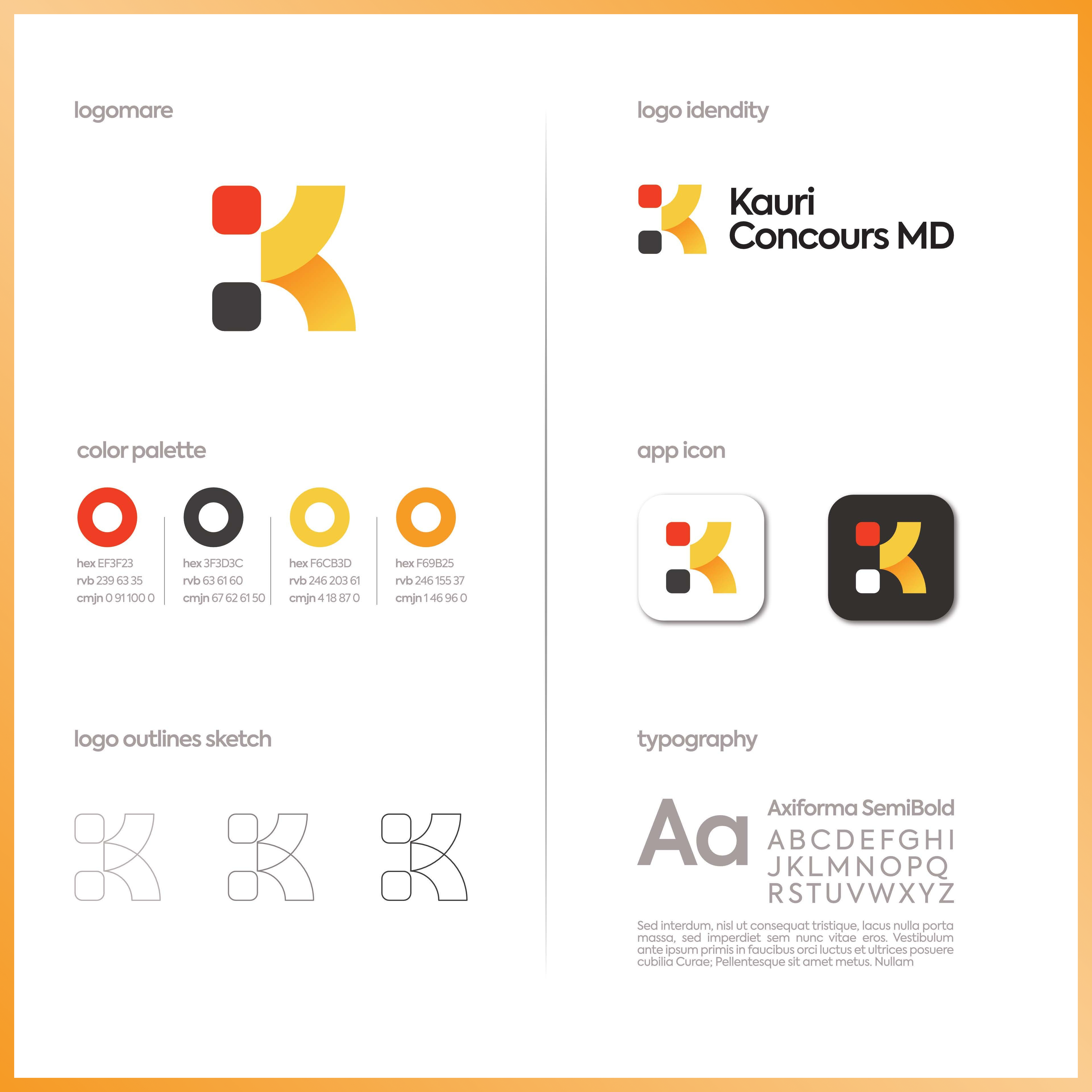 Création du logo Kauri - Concours MD